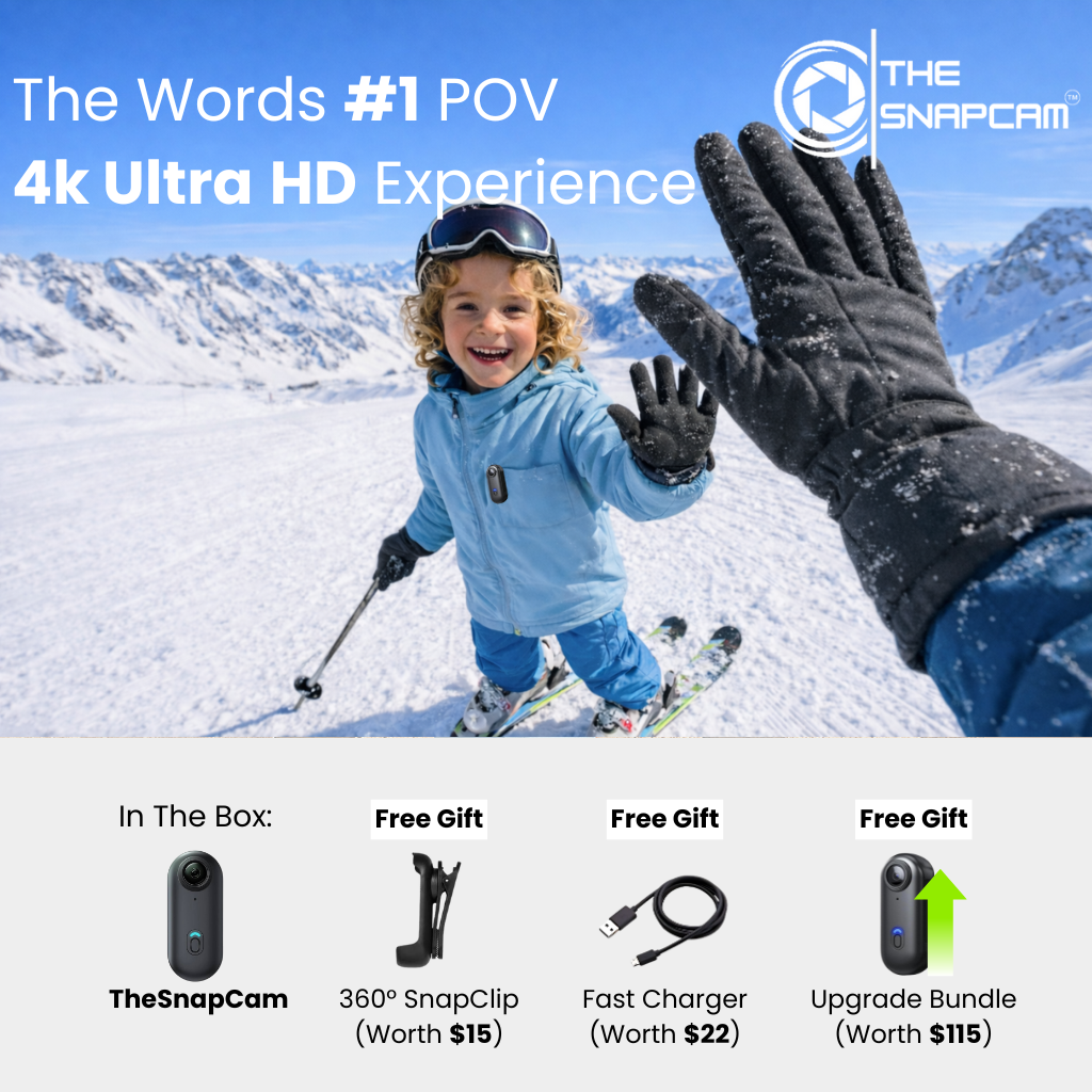 TheSnapCam 4k Edition - Mount It, Press Once, And Never Miss The Shot