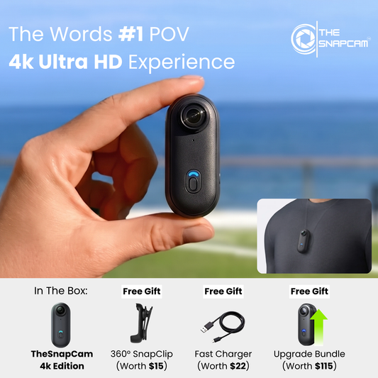 TheSnapCam 4k Edition - Mount It, Press Once, And Never Miss The Shot