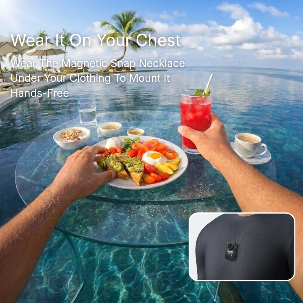 TheSnapCam Pro S5 - The 5k Wide Angle 60FPS Action Camera