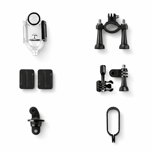 Mounting Kit + Free Waterproof Case (Recommended)