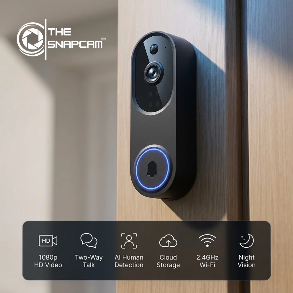 TheSnapCam 2 In 1 Smart Doorbell Security Camera