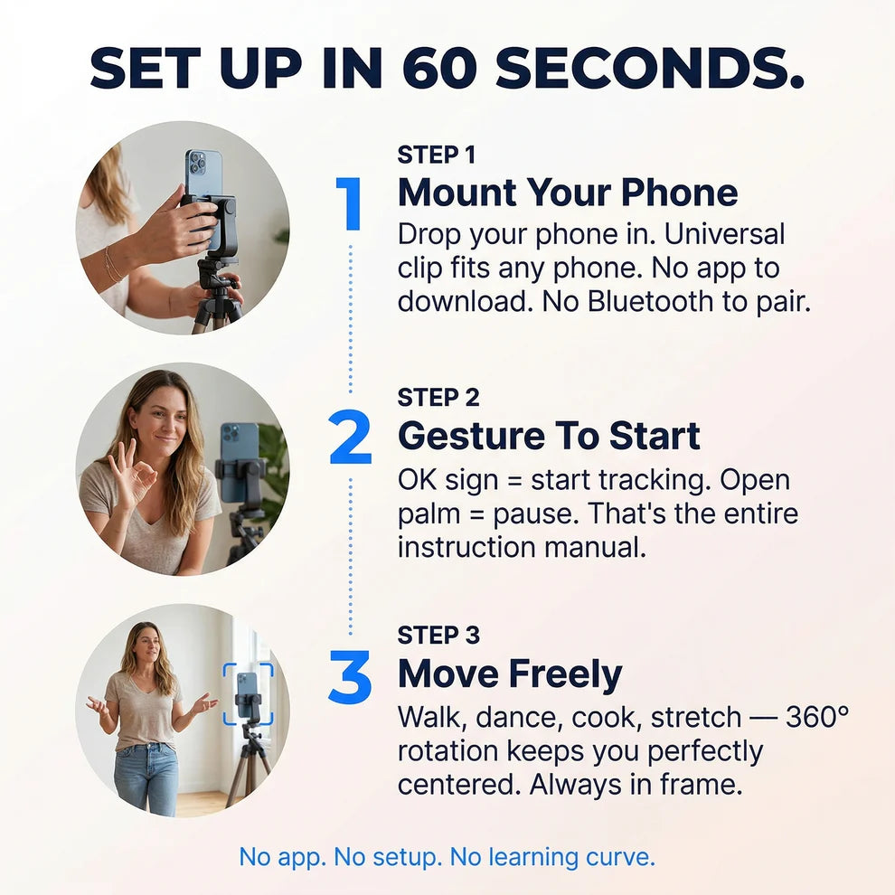 TheSnapCam - Auto Follow Tripod