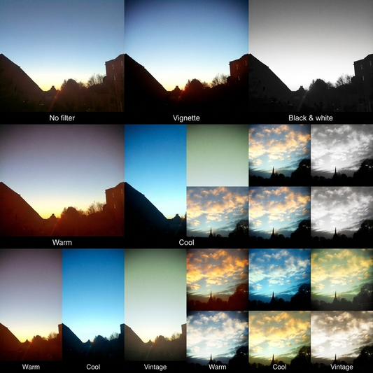 15 Built In Digital Filters