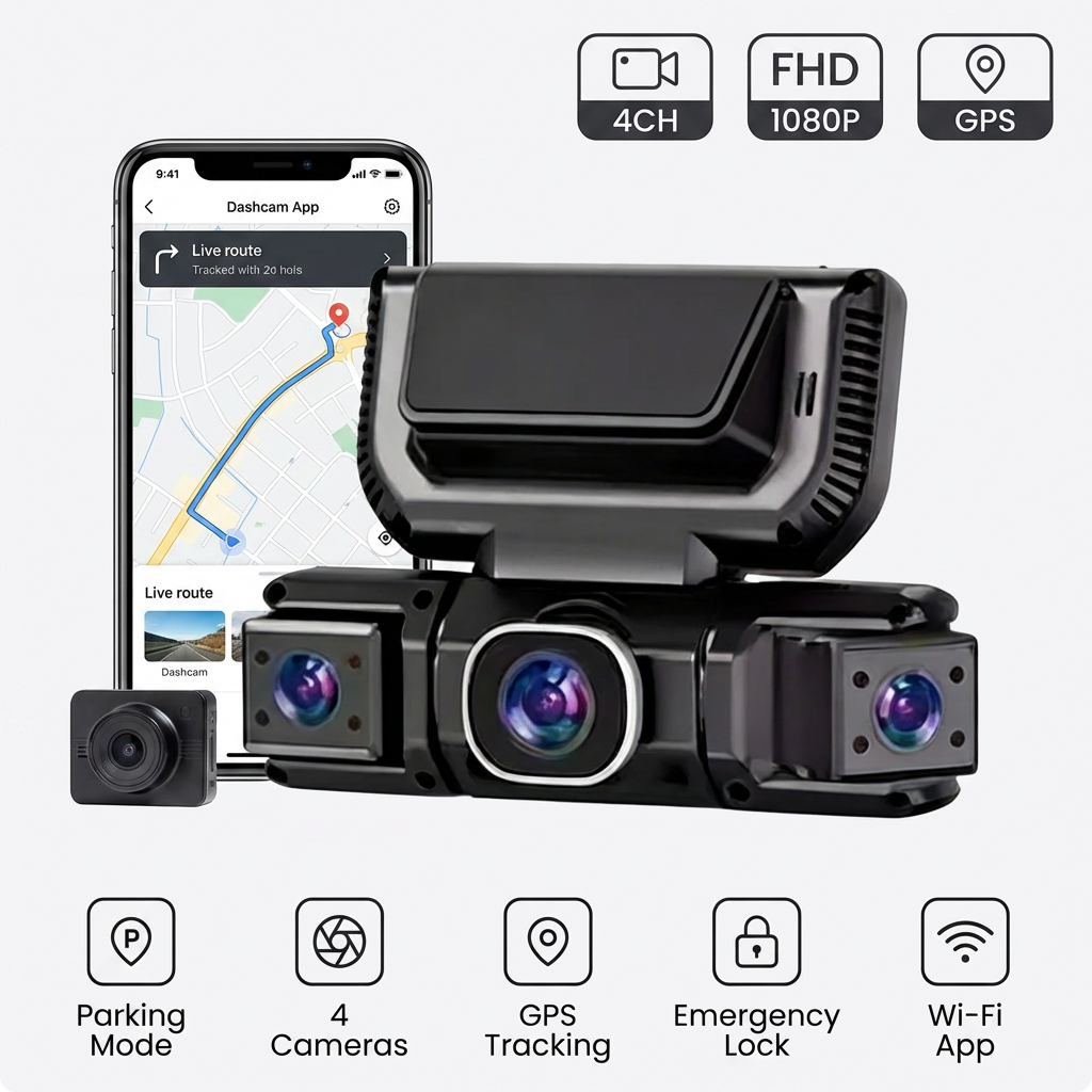 TheSnapCam 360° Dash Camera