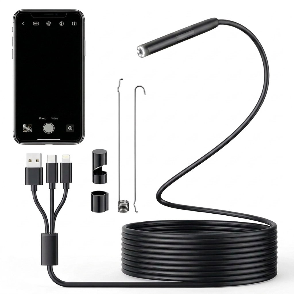 TheSnapCam Endoscope Camera with Light