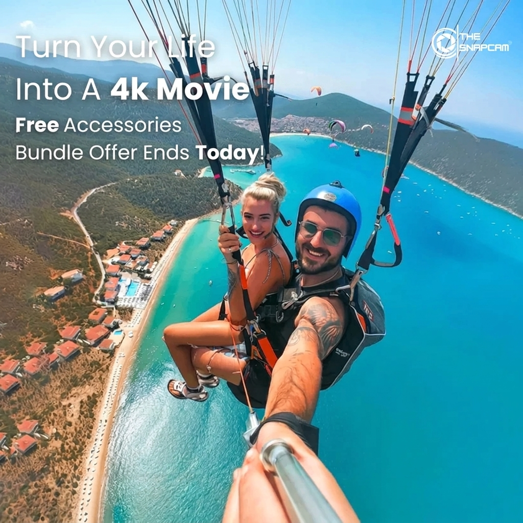 TheSnapCam i50 Edge - The Wearable 4k Action Camera