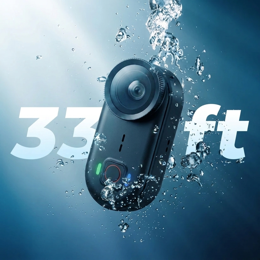 TheSnapCam i50 Edge - The Wearable 4k Action Camera