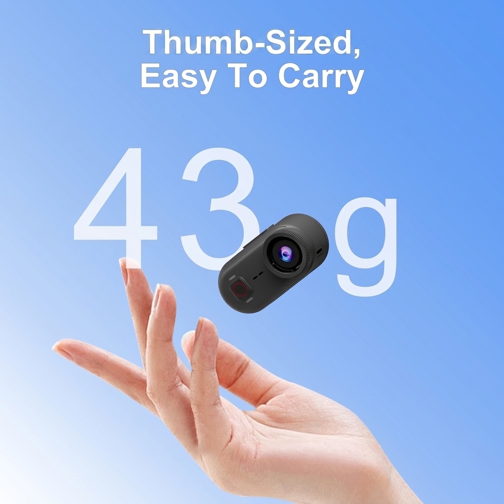TheSnapCam i50 Edge - The Wearable 4k Action Camera