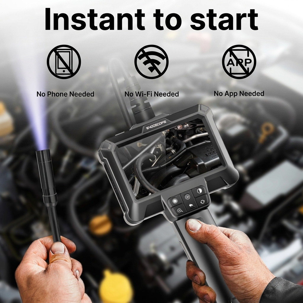 TheSnapCam E1 - The Handheld Inspection Endoscope Camera