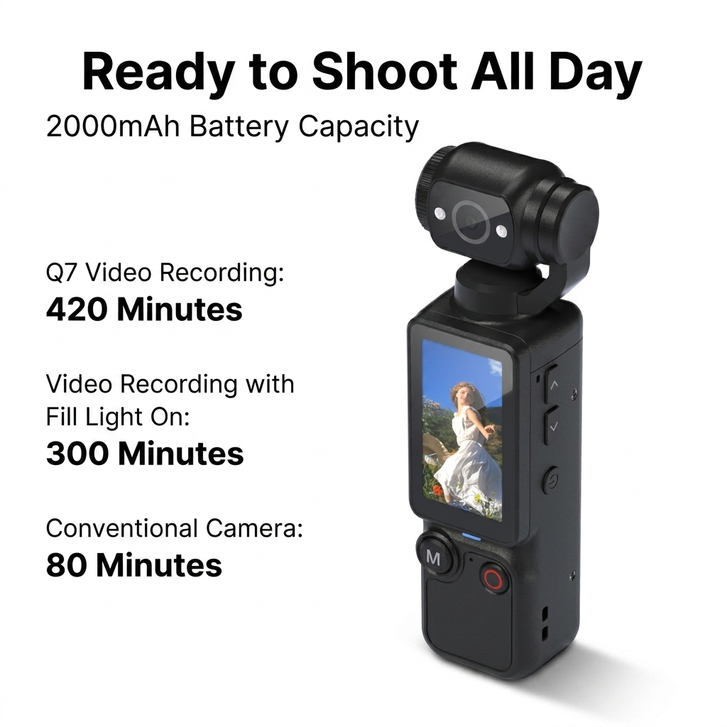 TheSnapCam Pocket X6 - The Easiest To Use Handheld Vlogging Camera