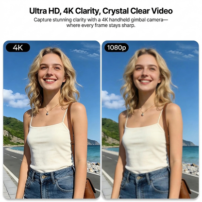 TheSnapCam Pocket X10 - The Premium 4k Handheld Camera