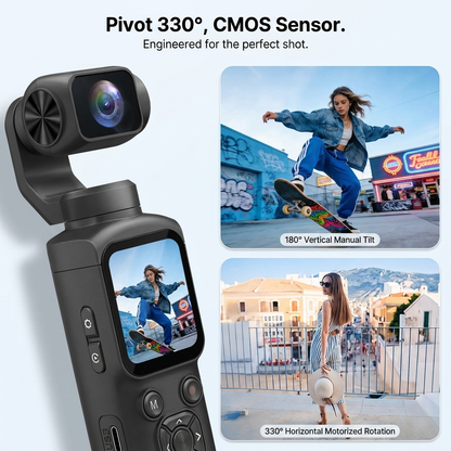TheSnapCam Pocket X10 - The Premium 4k Handheld Camera