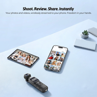TheSnapCam Pocket X10 - The Premium 4k Handheld Camera