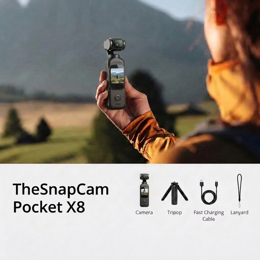 TheSnapCam Pocket X8 - The Ultimate Handheld Camera