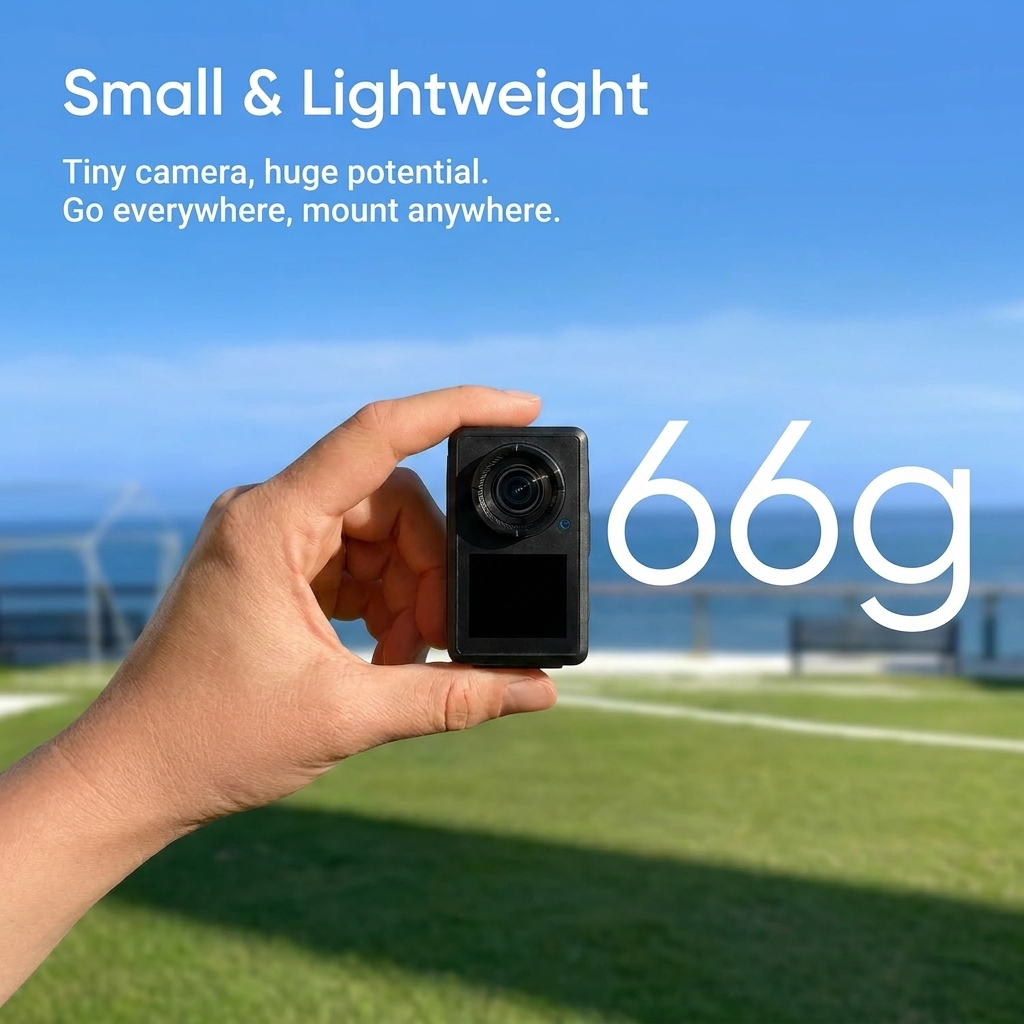 TheSnapCam Pro S5 - The 5k Wide Angle 60FPS Action Camera