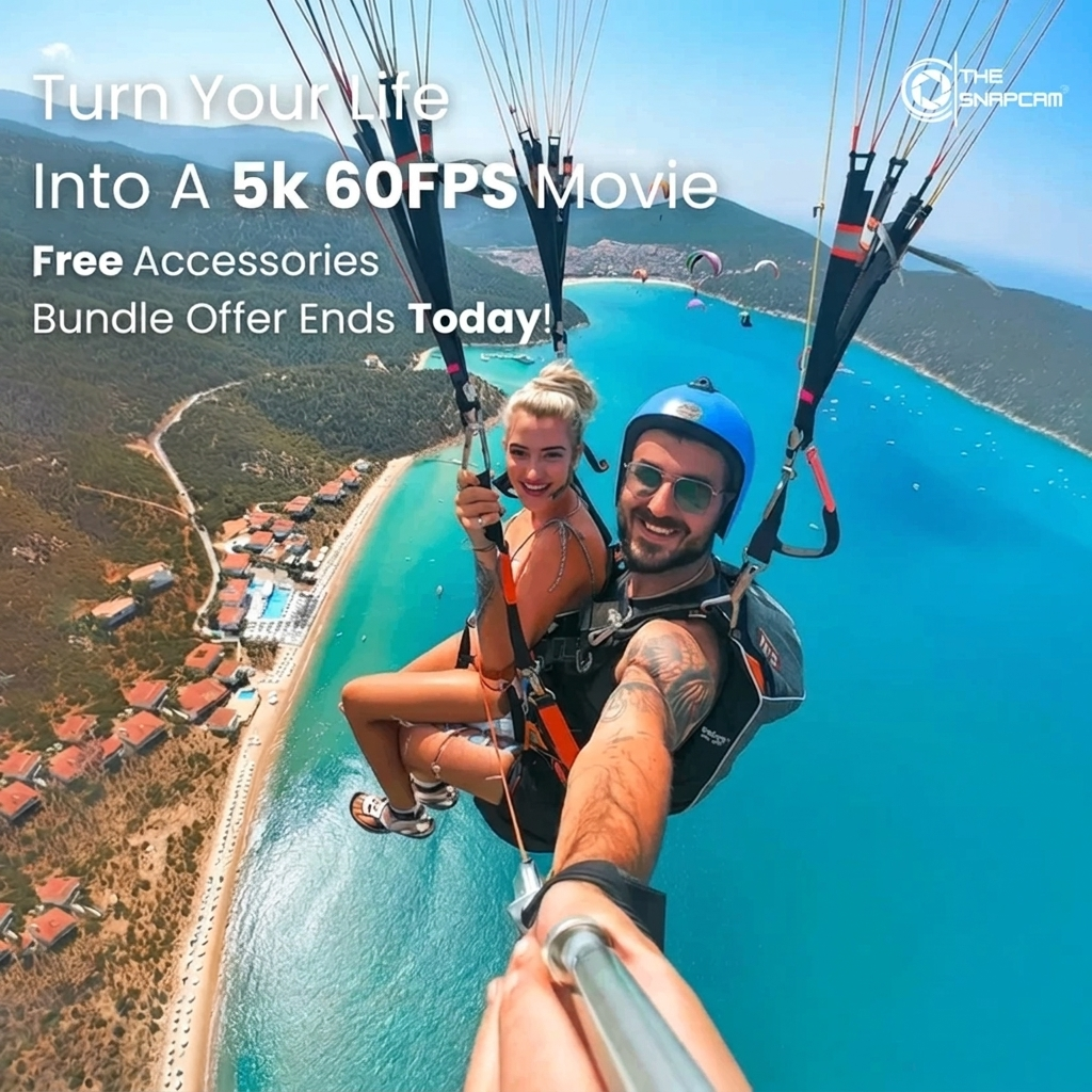 TheSnapCam Pro S5 - The 5k Wide Angle 60FPS Action Camera